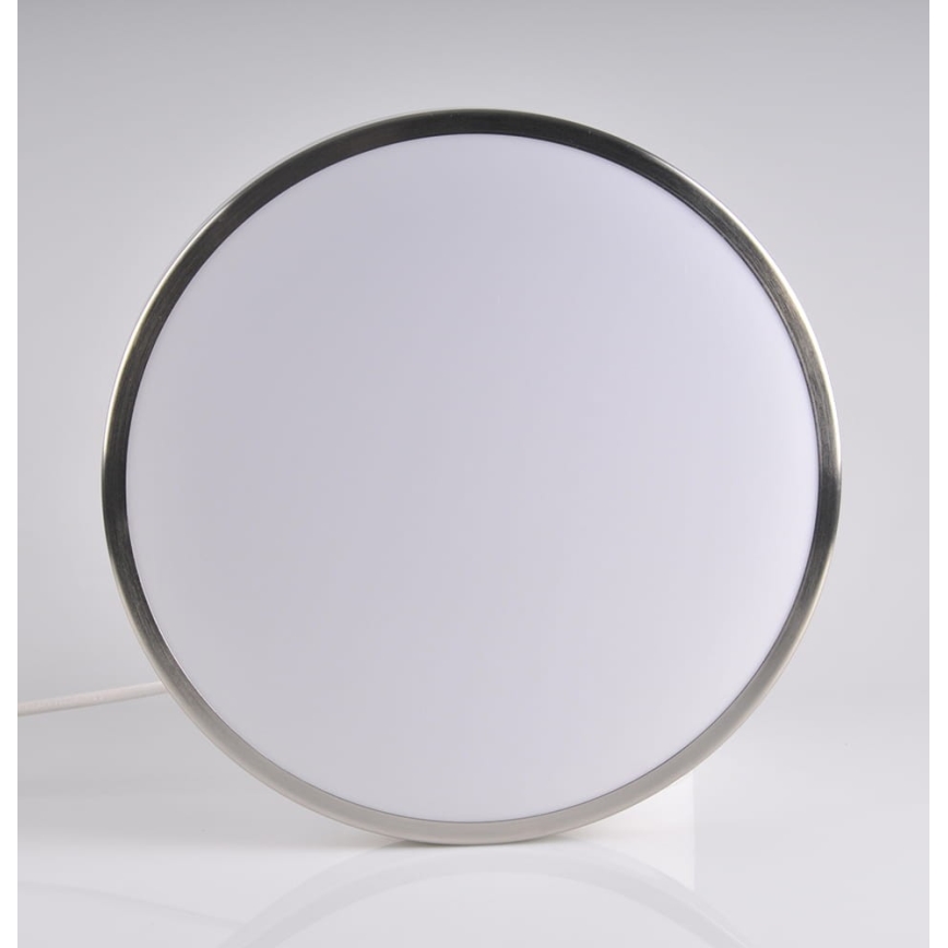 LED Takbelysning KERN LED/15W/230V nickel