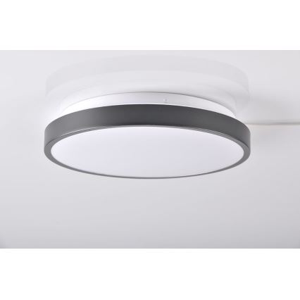 LED Takbelysning KERN LED/15W/230V svart