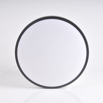 LED Takbelysning KERN LED/15W/230V svart
