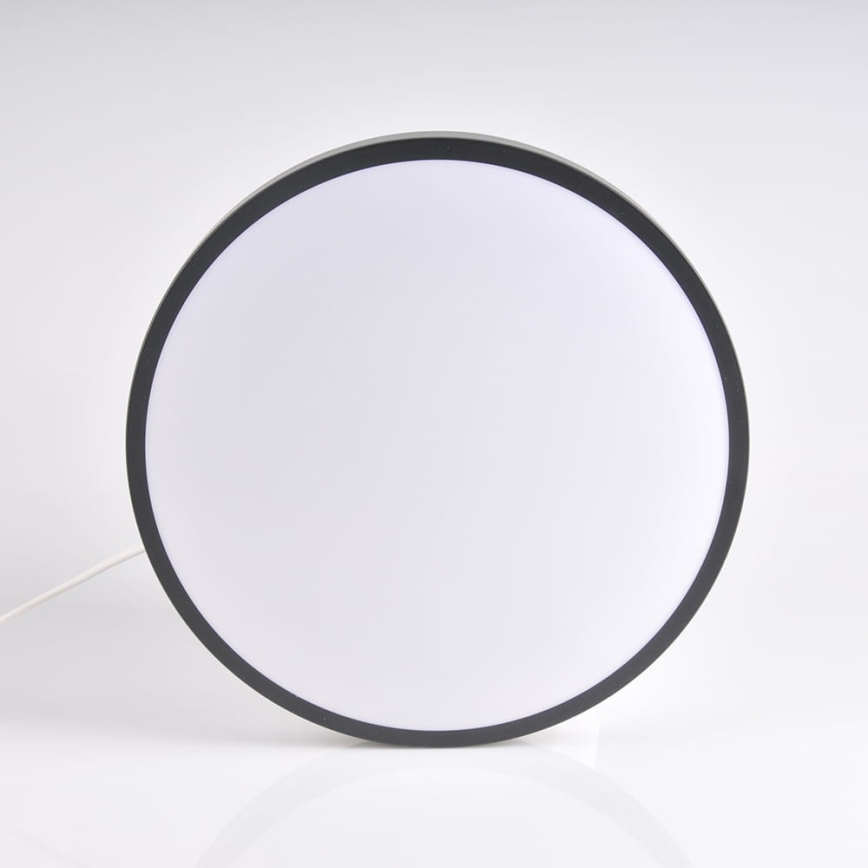 LED Takbelysning KERN LED/15W/230V svart