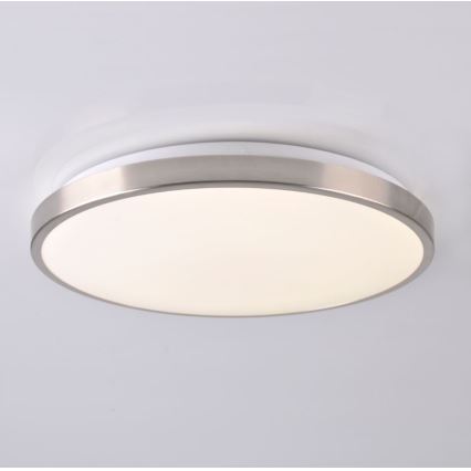 LED Takbelysning KERN LED/24W/230V nickel