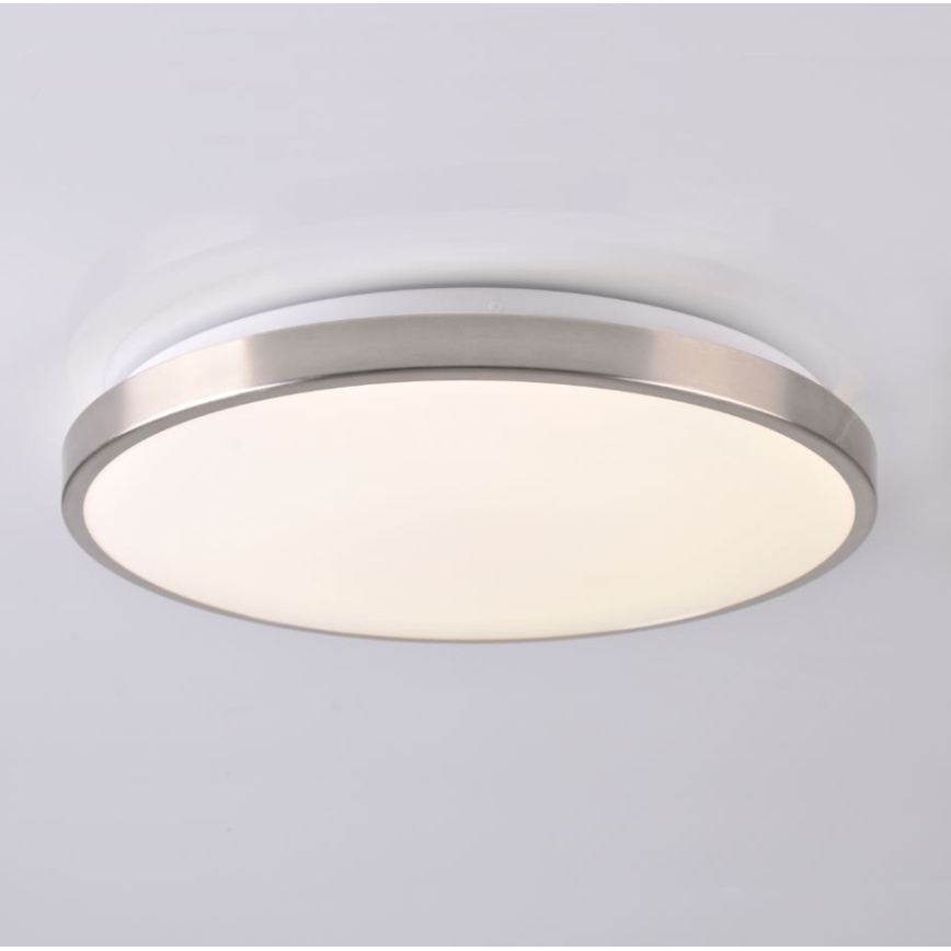 LED Takbelysning KERN LED/24W/230V nickel