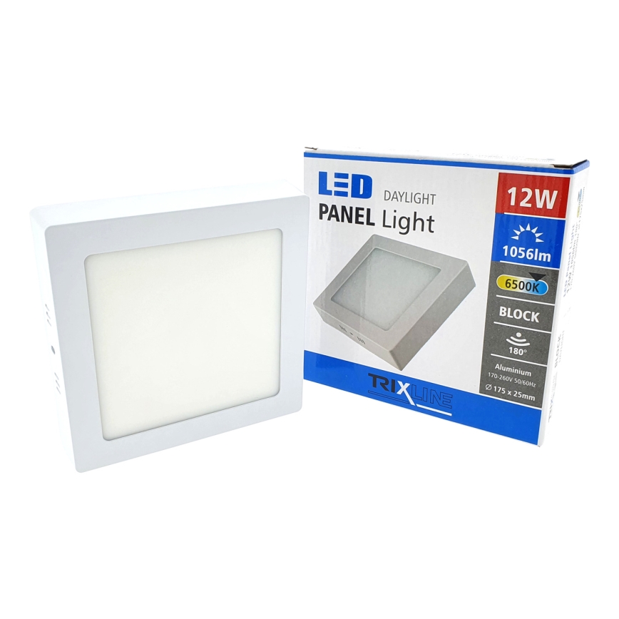 LED Takbelysning LED/12W/230V 6500K