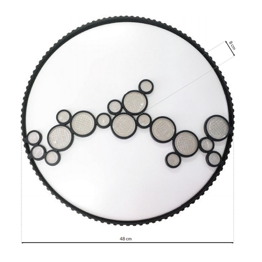 LED Takbelysning LENA LED/40W/230V
