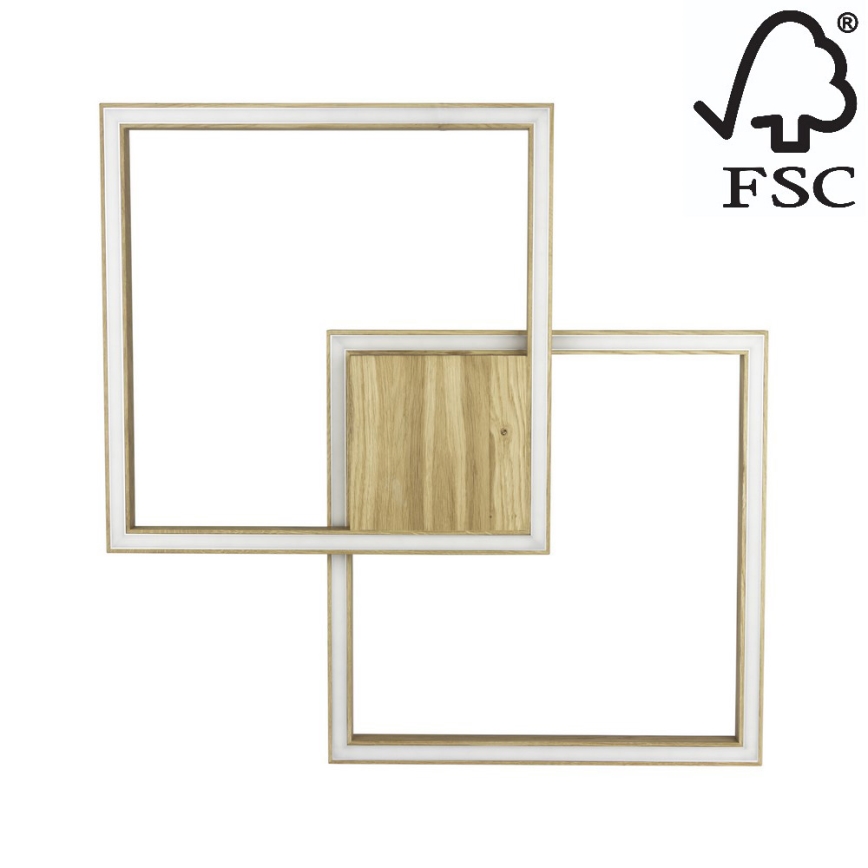 LED Takbelysning RAMME LED/48W/230V matt ek - FSC-certifierad