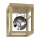 LED Takbelysning ROY 1xGU10/5W/230V matt ek - FSC-certifierad