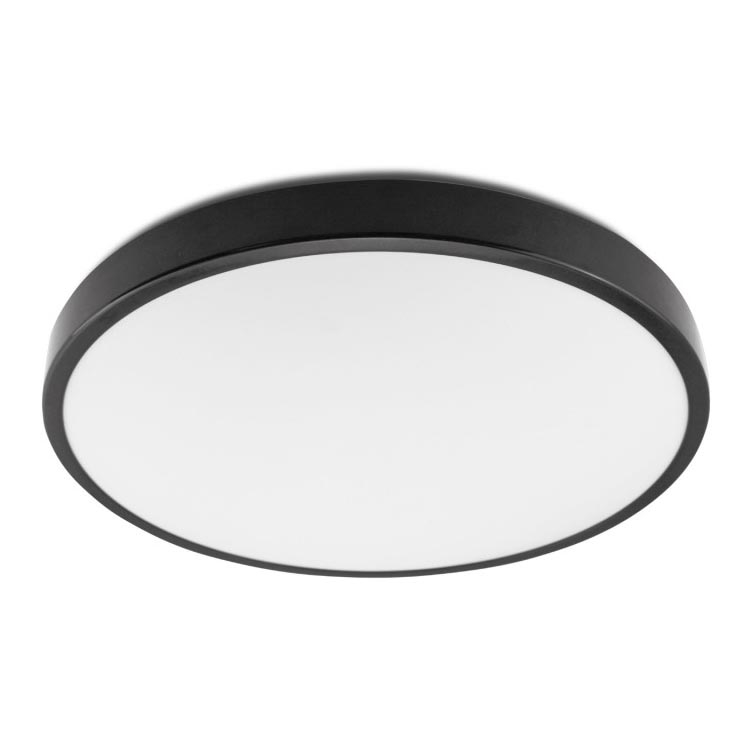 LED Takbelysning ZOE LED/24W/230V IP44 svart