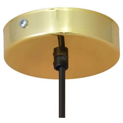 LED Takkkrona på ett snöre  BARS 1xGU10/4,8W/230V gold