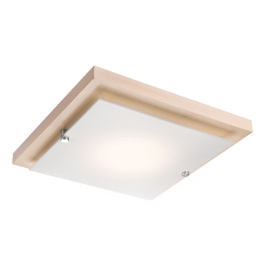 LED taklampa 1xLED/12W/230V bok - FSC certifierade