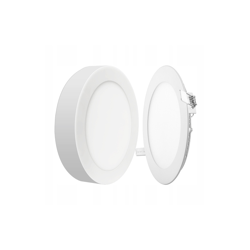 LED taklampa 2i1 LED/18W/230V 4500K diameter 22,6 cm vit