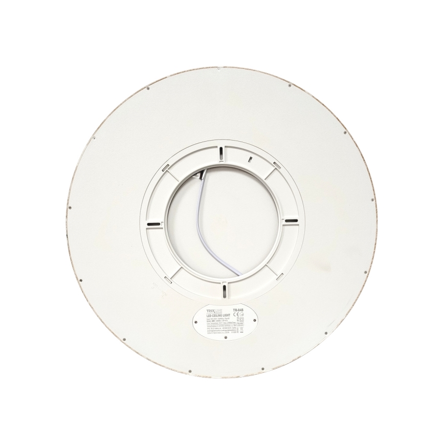 LED-taklampa 40W/230V 3000/4000/6500K Ø 50 cm beige