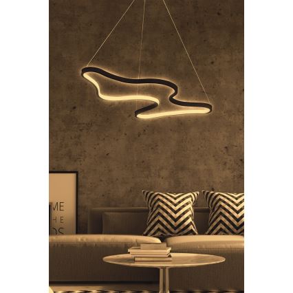 LED Taklampa ARTISAN LED/36W/230V 4000K Svart