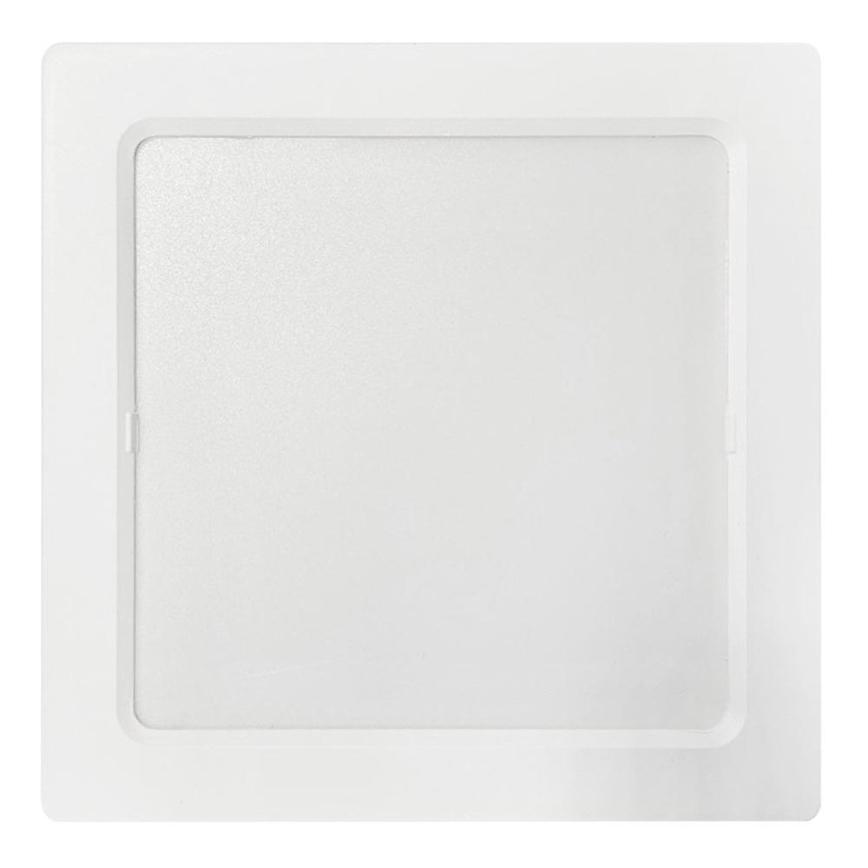 LED taklampa BLOCK LED/12W/230V 4000K 16,7x16,7 cm vit