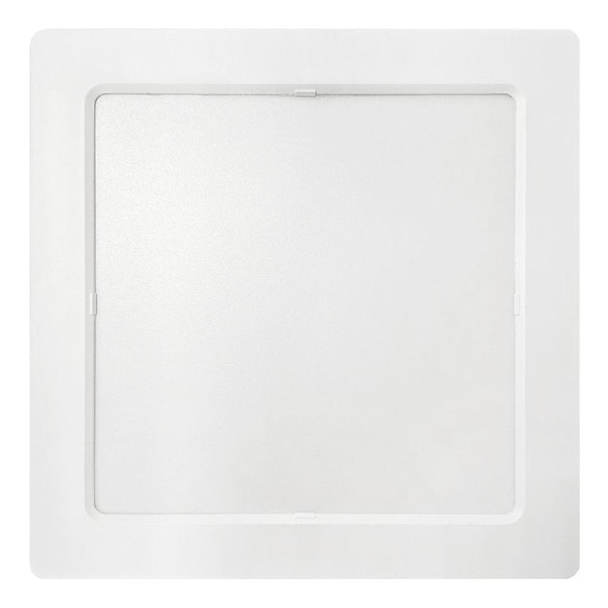 LED taklampa BLOCK LED/18W/230V 4000K 21,4x21,4 cm vit