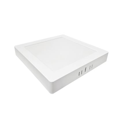 LED taklampa BLOCK LED/18W/230V 4000K 21,4x21,4 cm vit