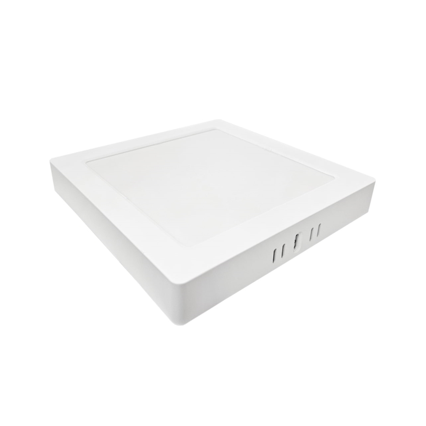 LED taklampa BLOCK LED/18W/230V 4000K 21,4x21,4 cm vit