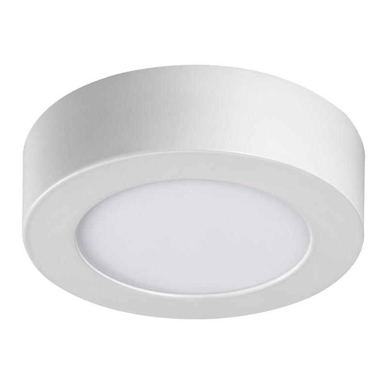 LED taklampa CARSA LED/6W/230V 4000K vit  diameter  11,9 cm