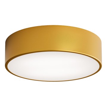 LED taklampa CLEO LED/24W/230V 3000K diameter 30 cm guld