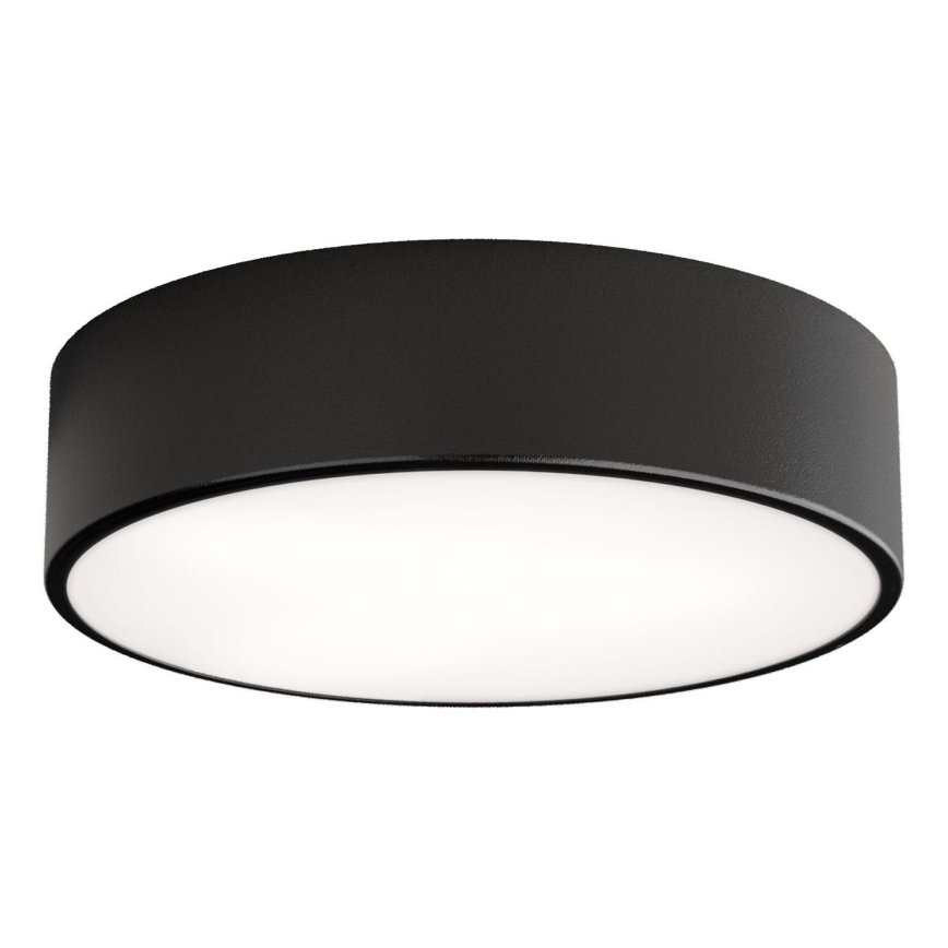 LED taklampa CLEO LED/24W/230V 3000K diameter 30 cm svart