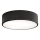 LED taklampa CLEO LED/24W/230V 3000K diameter 30 cm svart