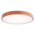LED taklampa CLEO LED/96W/230V 3000K diameter 80 cm koppar