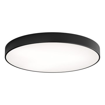 LED taklampa CLEO LED/96W/230V 3000K diameter 80 cm svart