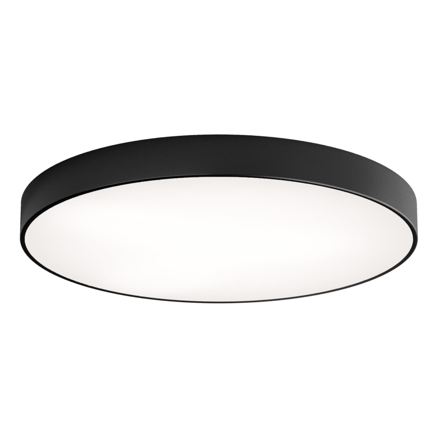 LED taklampa CLEO LED/96W/230V 3000K diameter 80 cm svart