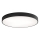 LED taklampa CLEO LED/96W/230V 3000K diameter 80 cm svart