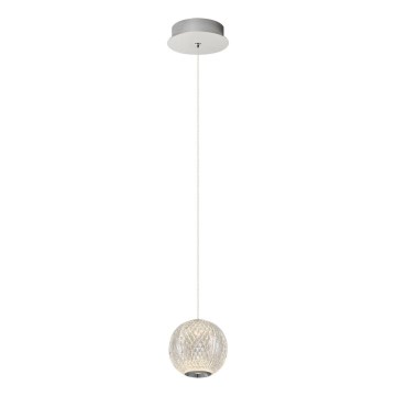 LED Taklampa CREMONA 1xLED/5W/230V 3000K matt krom