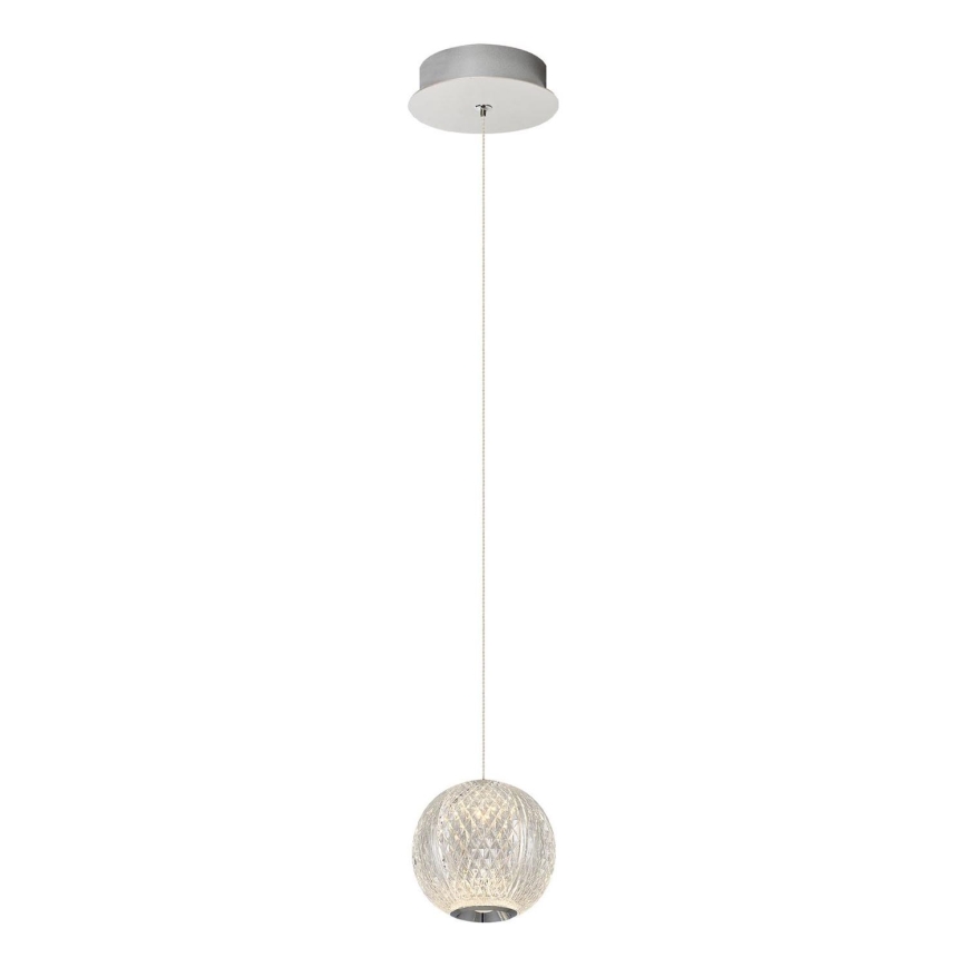 LED Taklampa CREMONA 1xLED/5W/230V 3000K matt krom
