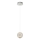 LED Taklampa CREMONA 1xLED/5W/230V 3000K matt krom