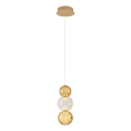 LED Taklampa CREMONA LED/5W/230V 3000K guld