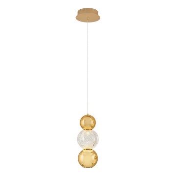 LED Taklampa CREMONA LED/5W/230V 3000K guld