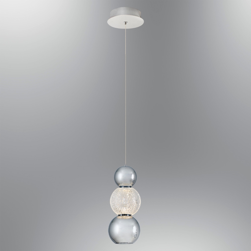LED Taklampa CREMONA LED/5W/230V 3000K matt krom