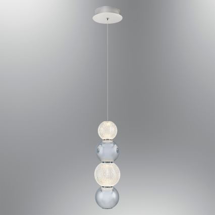 LED Taklampa CREMONA LED/7W/230V 3000K matt krom
