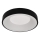 LED Taklampa DRAX LED/32W/230V 4000K diameter 38 cm svart