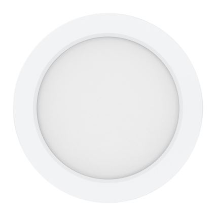 LED-taklampa EVORA, 6 W/230 V, 3000/4000/6000 K, Ø 14 cm, vit