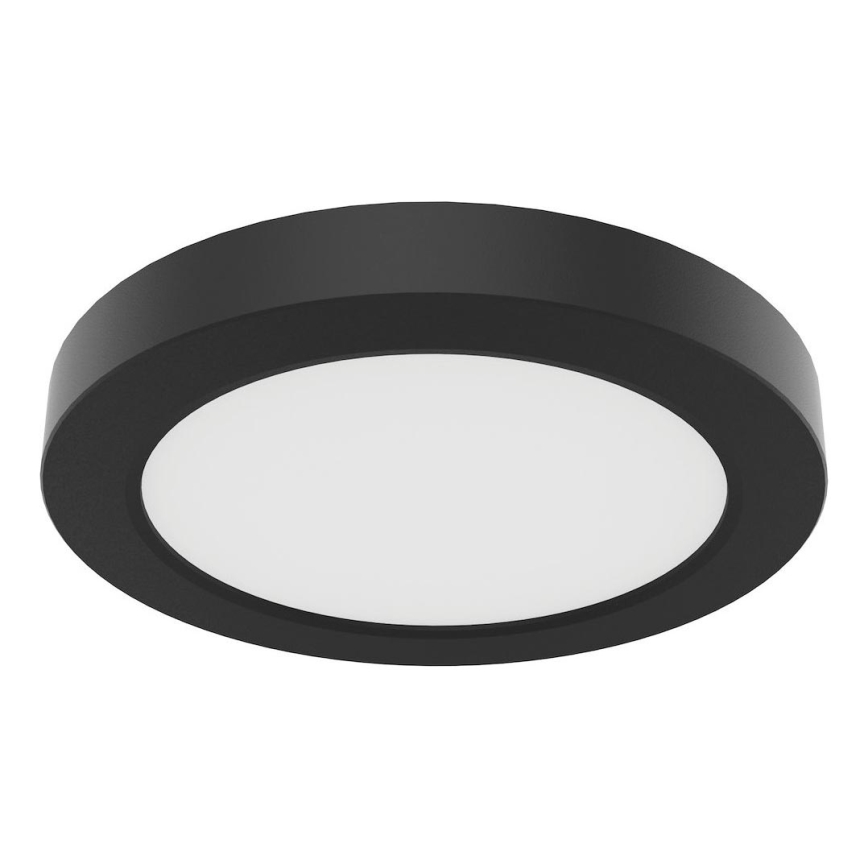 LED-taklampa EVORA LED/6W/230V 3000/4000/6000K Ø 14 cm svart