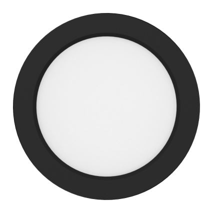 LED-taklampa EVORA LED/6W/230V 3000/4000/6000K Ø 14 cm svart