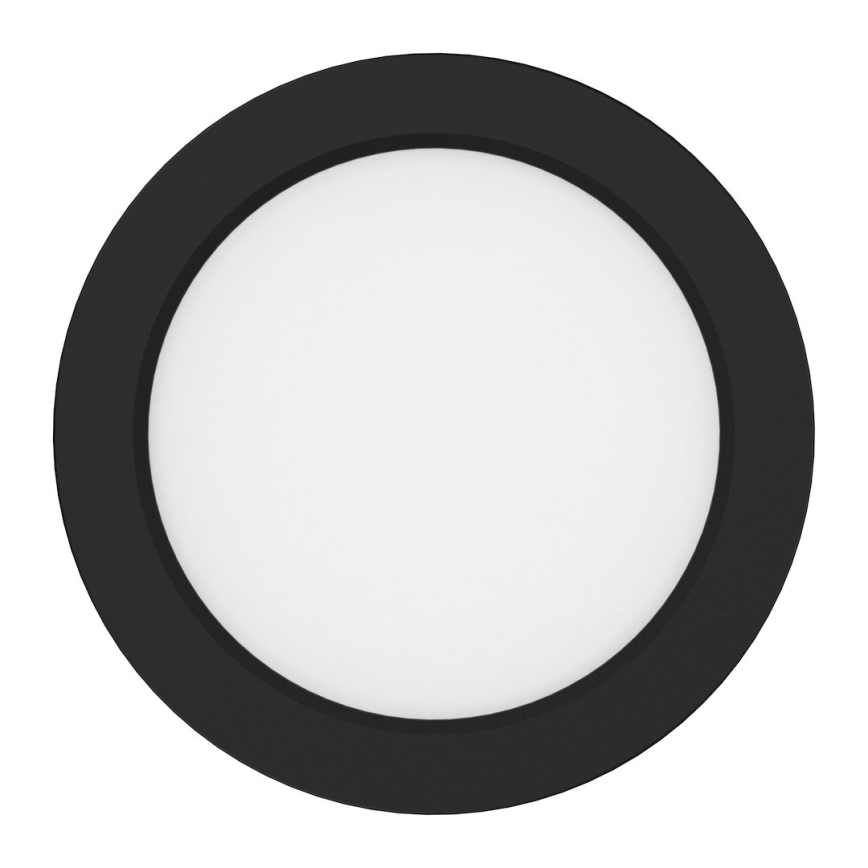 LED-taklampa EVORA LED/6W/230V 3000/4000/6000K Ø 14 cm svart