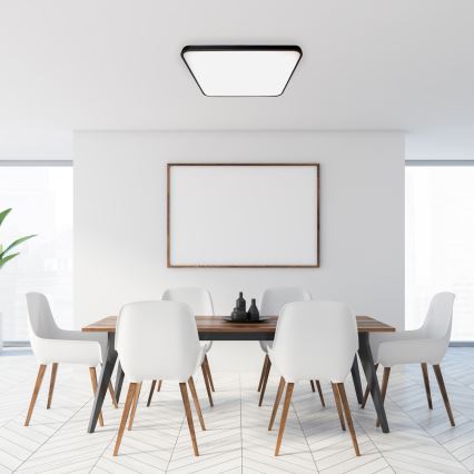 LED taklampa FABIO LED/35W/230V svart