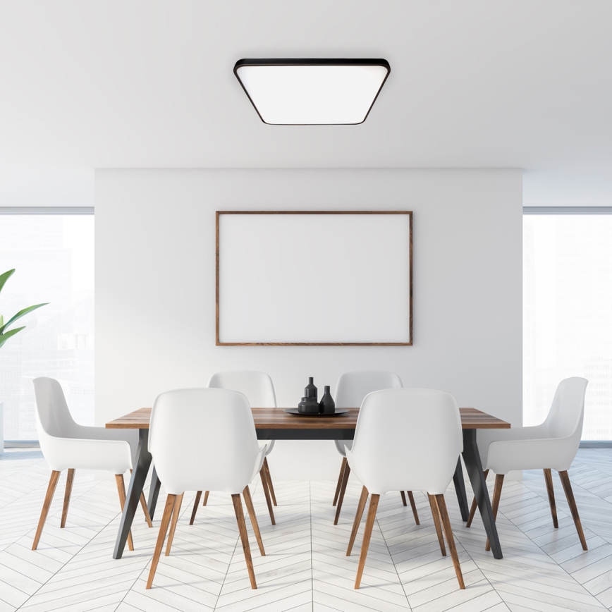 LED taklampa FABIO LED/35W/230V svart