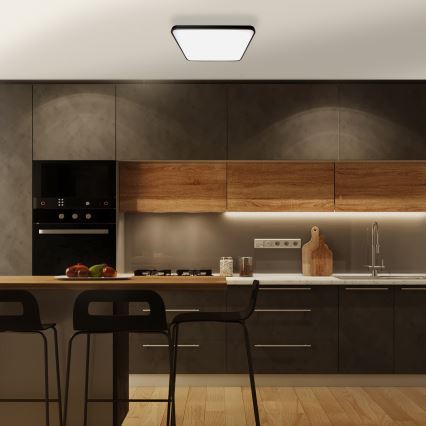 LED taklampa FABIO LED/35W/230V svart