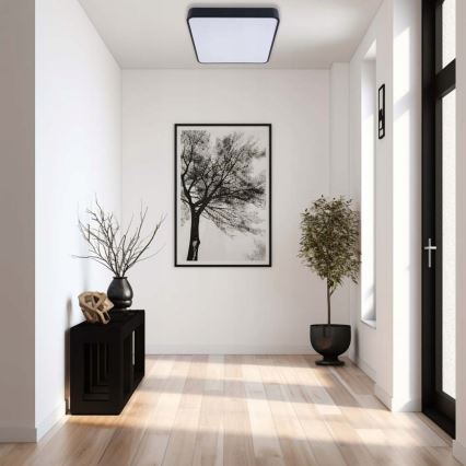 LED taklampa FELIZ LED/50W/230V 4000K 40x60 cm svart