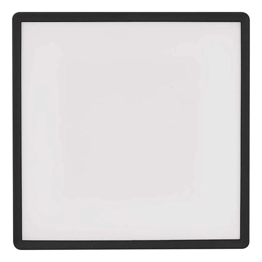 LED taklampa FLORI LED/22W/230V 4000K svart 42x42 cm