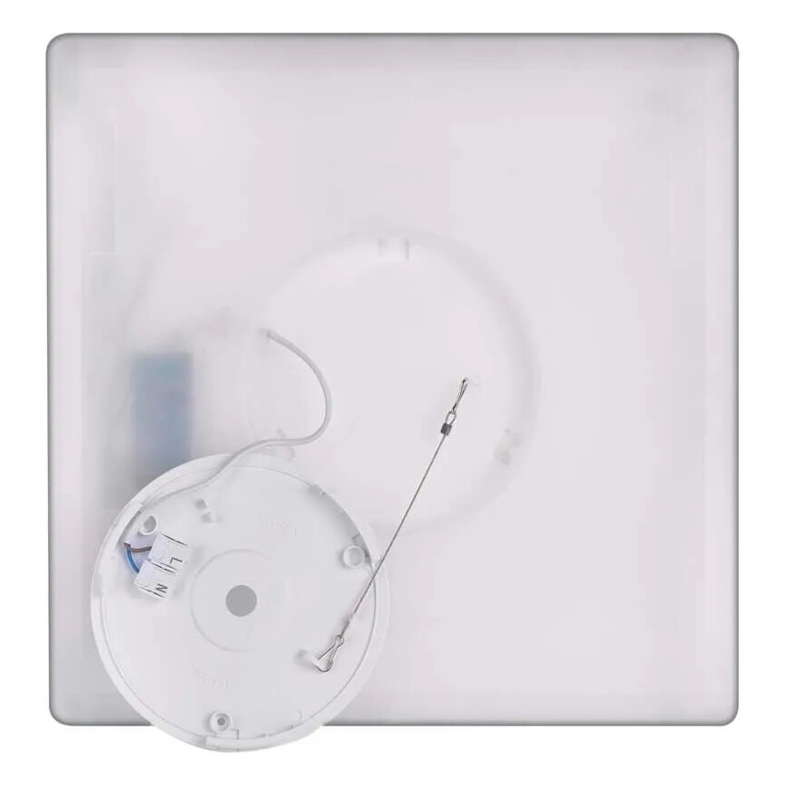 LED taklampa FLORI LED/22W/230V 4000K svart 42x42 cm
