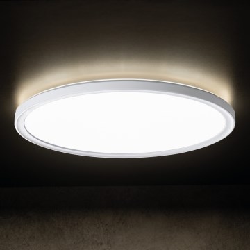 LED taklampa för badrum AZPO LED/11,8W/230V diameter 22,5 cm IP54 vit