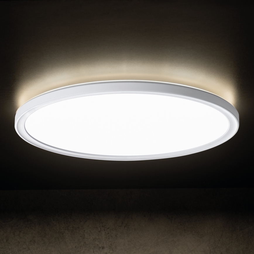 LED taklampa för badrum AZPO LED/11,8W/230V diameter 22,5 cm IP54 vit