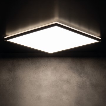 LED taklampa för badrum AZPO LED/12,3W/230V IP54 svart