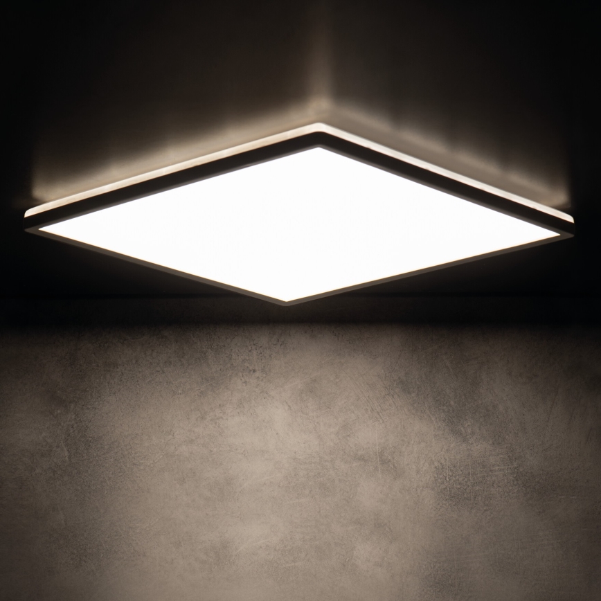 LED taklampa för badrum AZPO LED/12,3W/230V IP54 svart